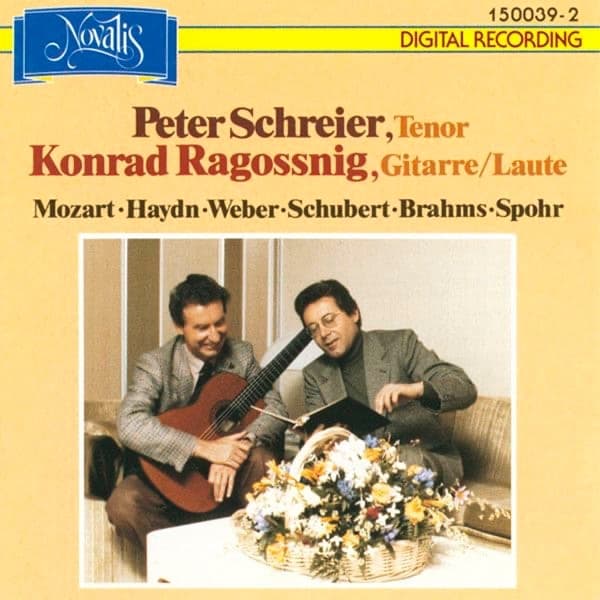 Album cover art for Klassische und Romantische Lieder zur Gitarre
