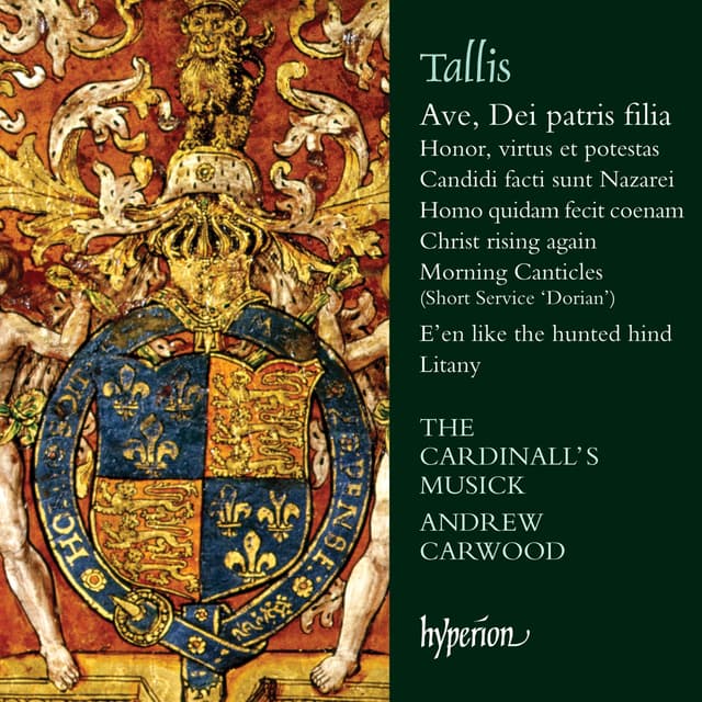 Album cover art for Tallis : Ave, Dei Patris Filia