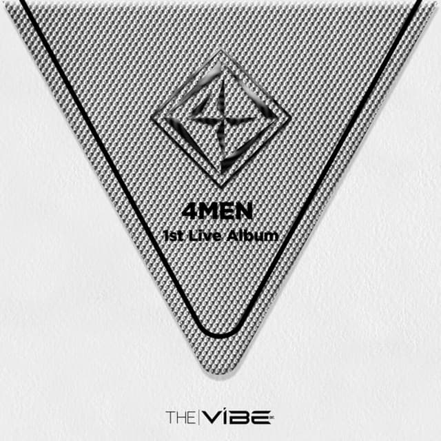 Album cover art for 4MEN 1st Live Album