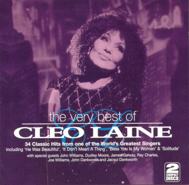 Album cover art for The Very Best of Cleo Laine
