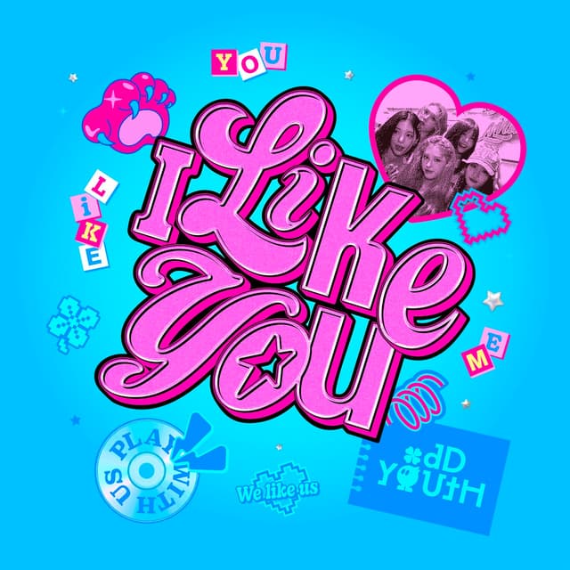 Album cover art for I Like You