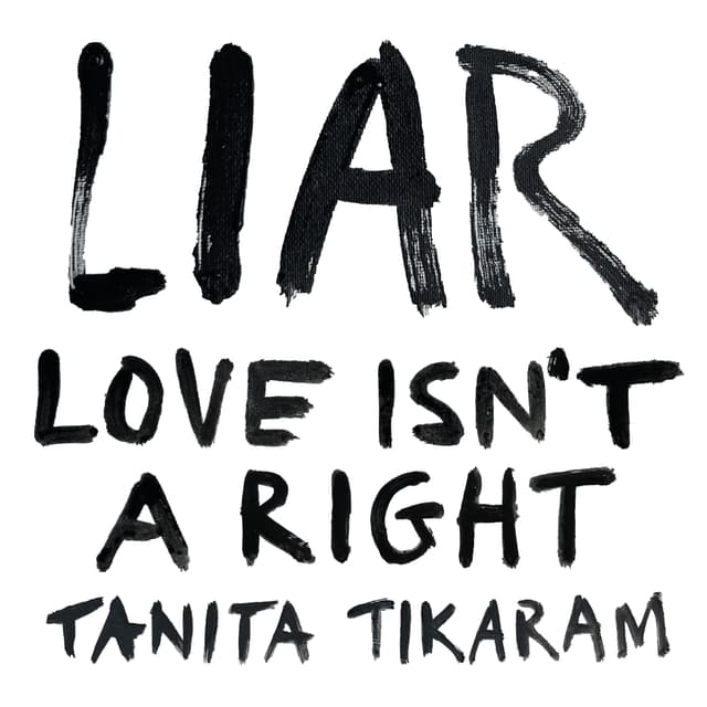 Album cover art for LIAR (Love Isn't a Right)