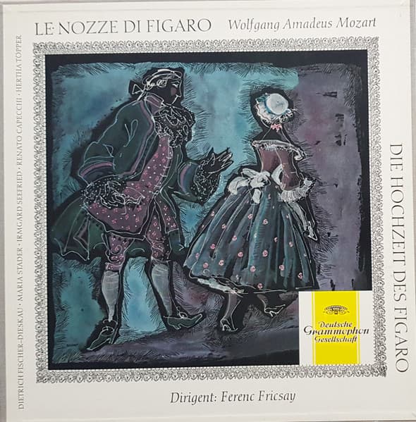 Album cover art for Mozart: Le nozze di Figaro