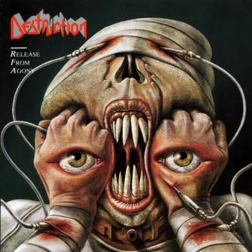 Album cover art for Release from Agony