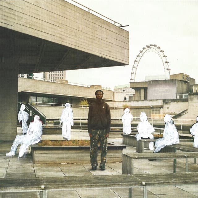 Album cover art for vowels: excerpt three