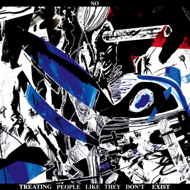 Album cover art for Treating People Like They Don't Exist