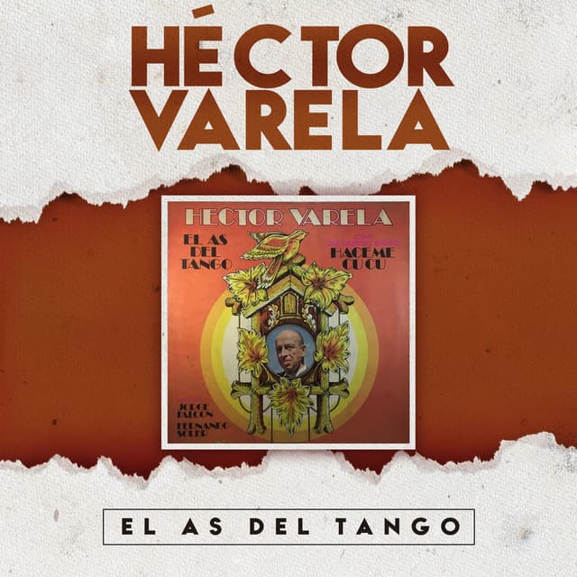 Album cover art for El As del Tango