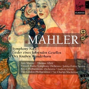 Album cover art for Symphony No.5/lieder