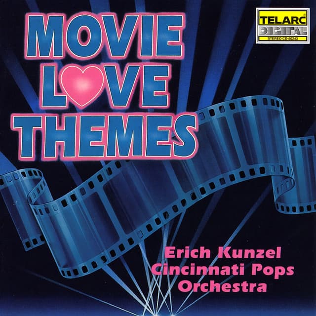 Album cover art for Movie Love Themes