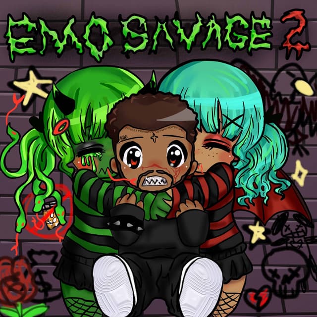 Album cover art for Emo Savage 2