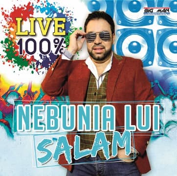 Album cover art for Nebunia lui Salam