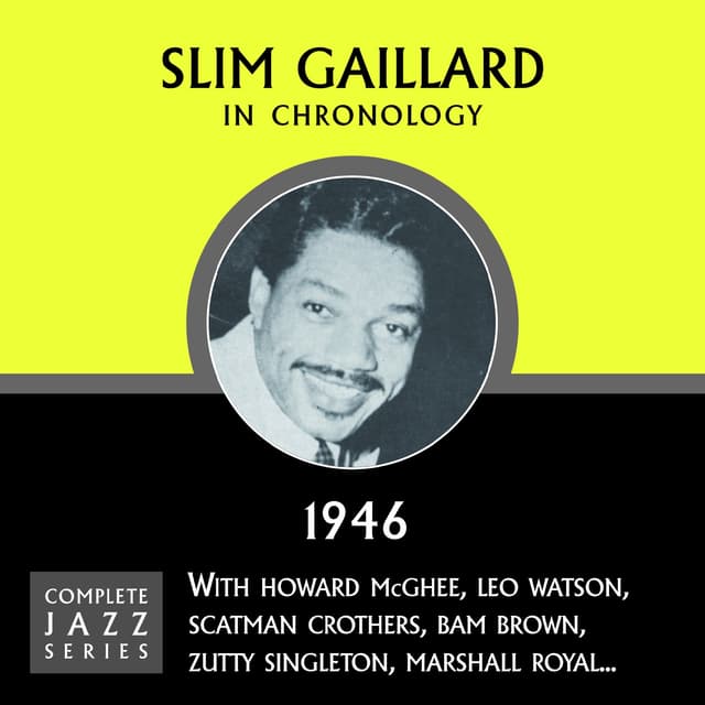 Album cover art for Complete Jazz Series 1946