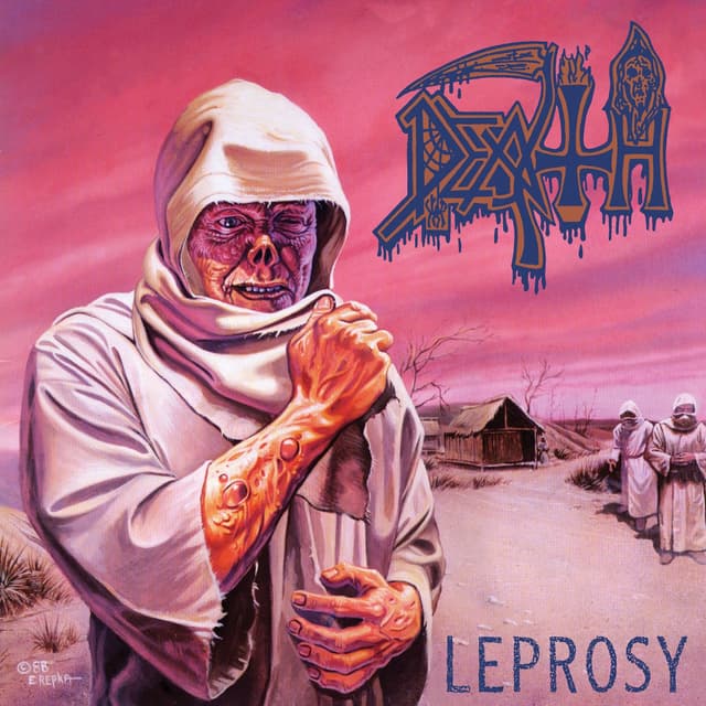 Album cover art for Leprosy