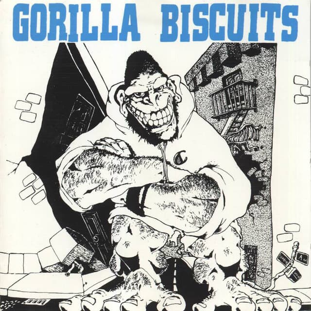 Album cover art for Gorilla Biscuits