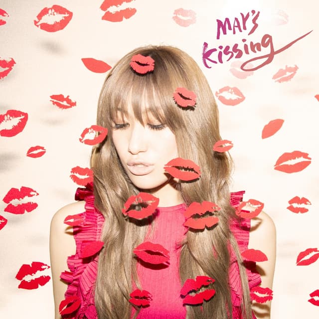 Album cover art for Kissing