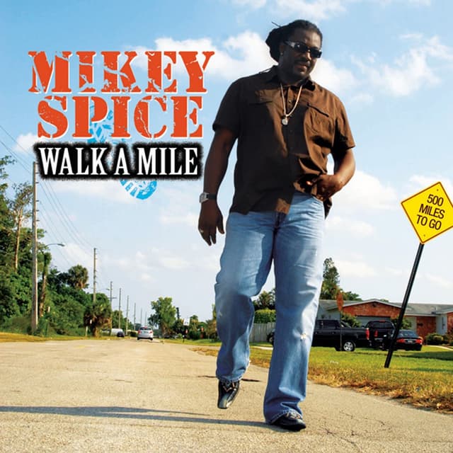 Album cover art for Walk A Mile