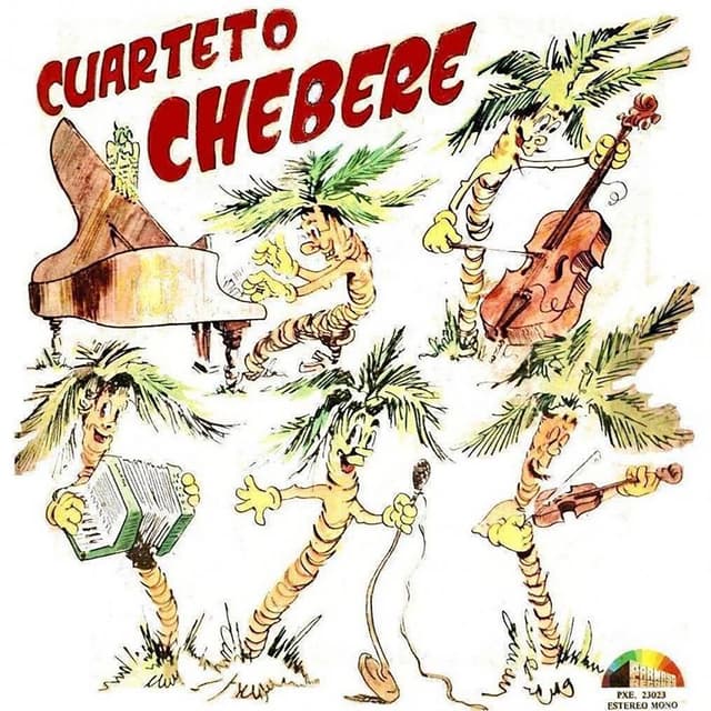 Album cover art for Cuarteto