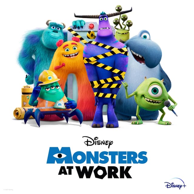 Album cover art for Monsters at Work