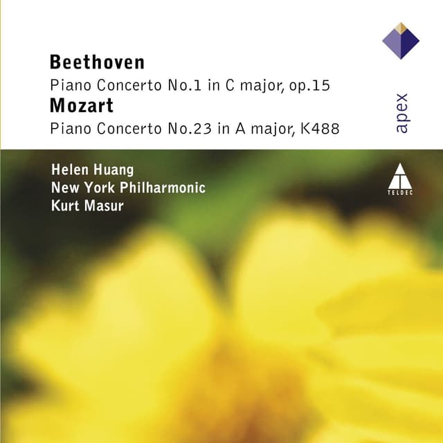 Album cover art for Beethoven & Mozart : Piano Concertos