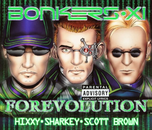 Album cover art for Bonkers XI - Forevolution