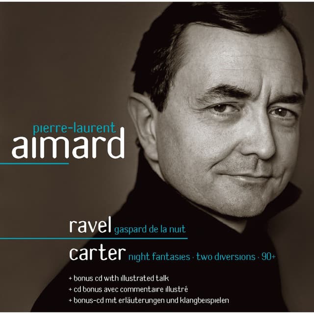 Album cover art for Ravel & Carter : Piano Works
