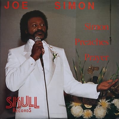 Album cover art for Simon Preaches Prayer