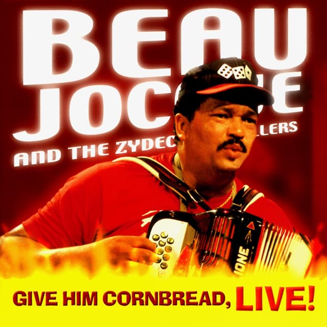 Album cover art for Give Him Cornbread, Live!