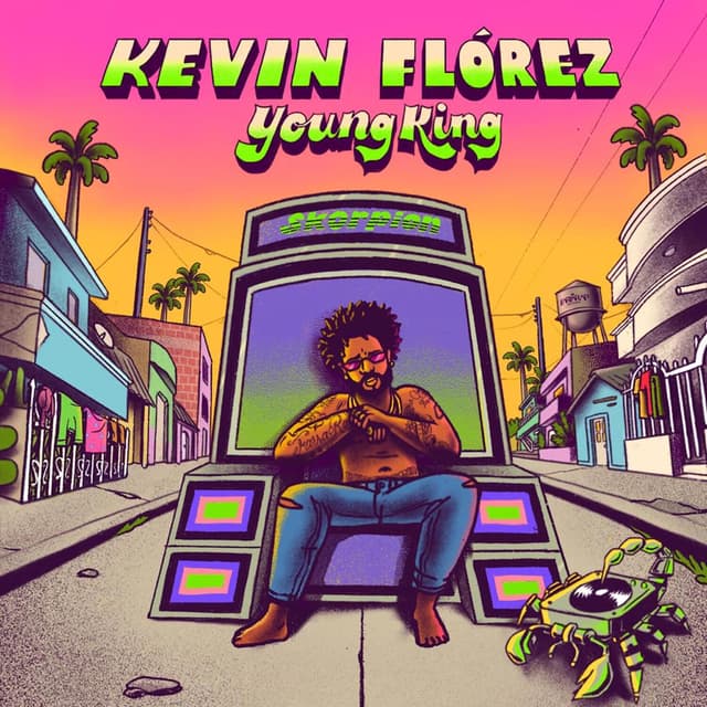 Album cover art for Young King