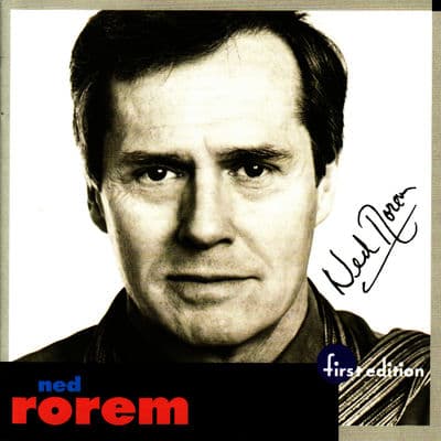Album cover art for Ned Rorem