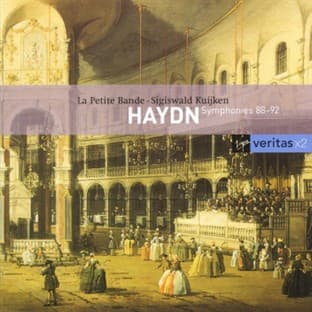 Album cover art for Haydn: Symphonies 88-92 - La Petite Bande . Kuijken
