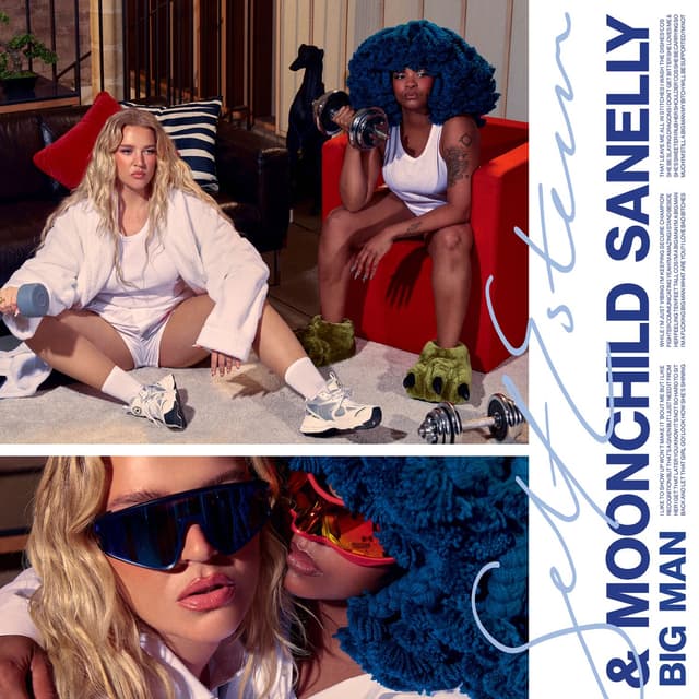 Album cover art for Big Man