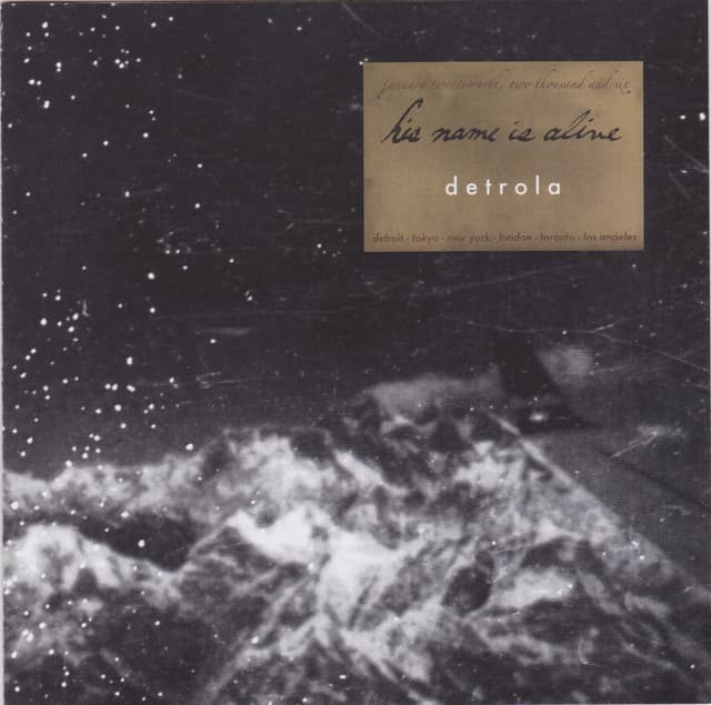 Album cover art for Detrola