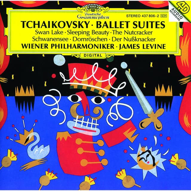 Album cover art for Tchaikovsky: Ballet Suites Swan Lake - Sleeping Beauty - The Nutcracker