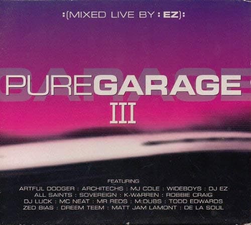 Album cover art for Pure Garage III