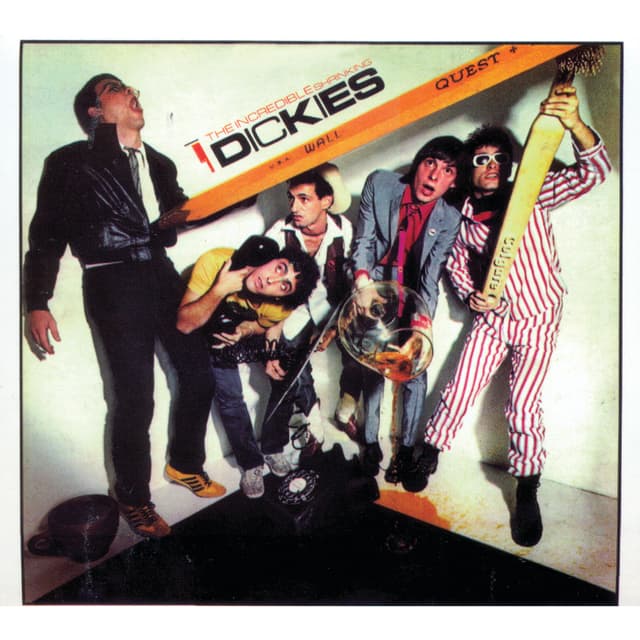 Album cover art for The Incredible Shrinking Dickies