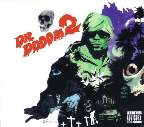 Album cover art for Dr. Dooom 2