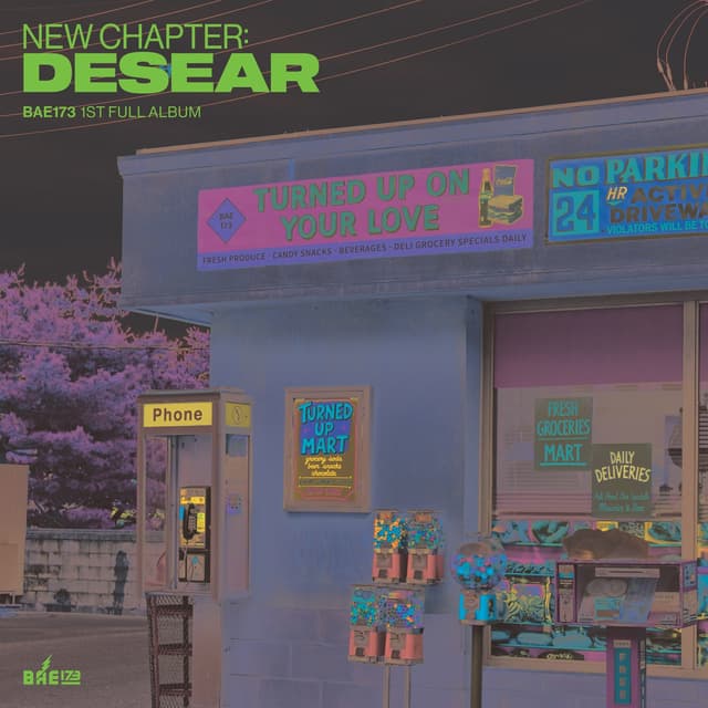 Album cover art for NEW CHAPTER : DESEAR