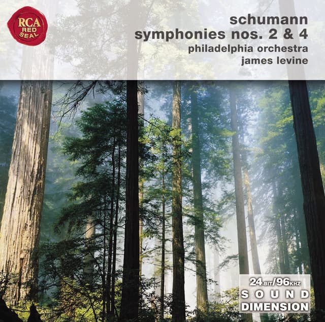 Album cover art for Schumann: Symphonies Nos. 2 & 4