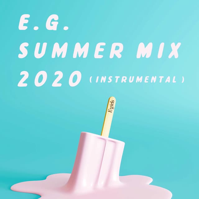 Album cover art for E.G. SUMMER MIX 2020(INSTRUMENTAL)