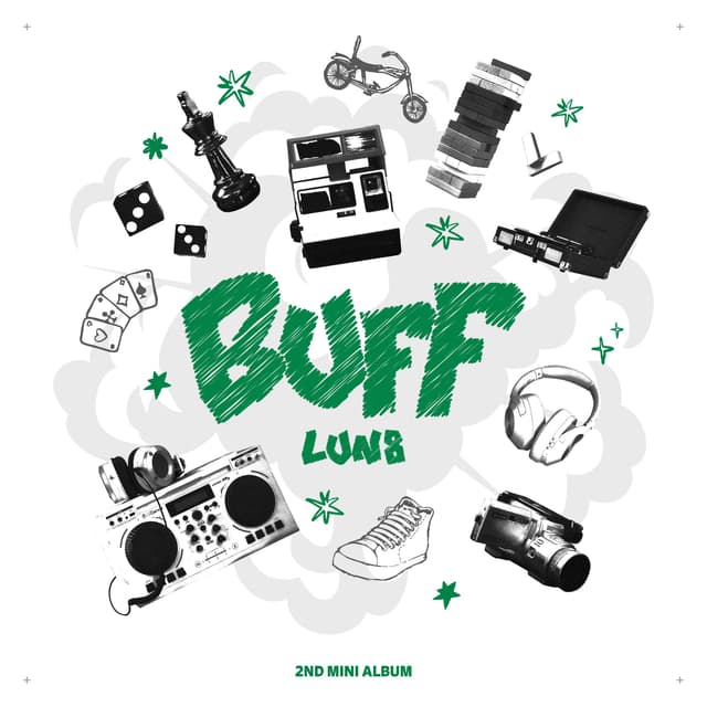 Album cover art for Buff