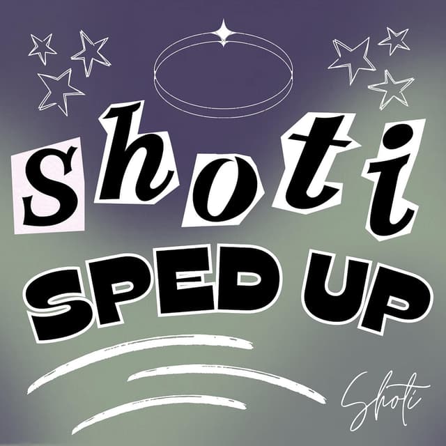 Album cover art for Shoti Sped Up - Single