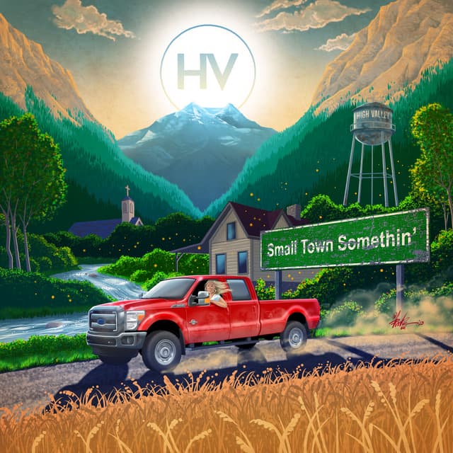 Album cover art for Small Town Somethin'