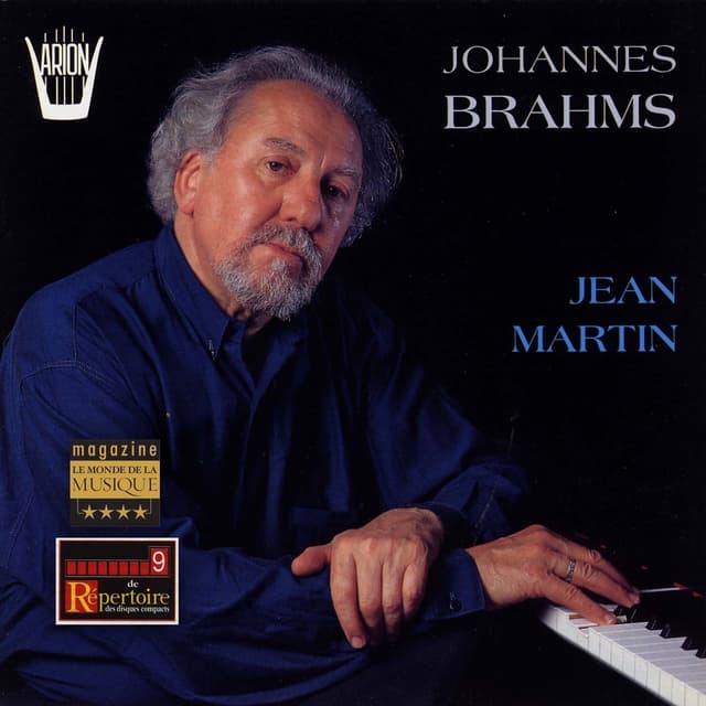 Album cover art for Brahms Par Jean Martin