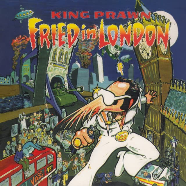 Album cover art for Fried In London