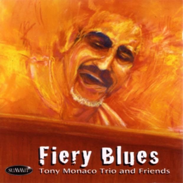 Album cover art for Fiery Blues