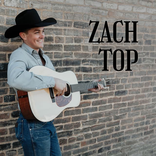 Album cover art for Zach Top