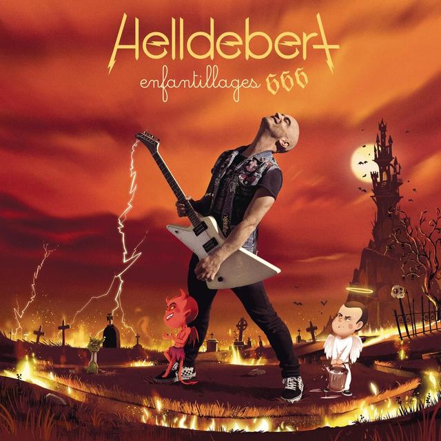 Album cover art for Helldebert - Enfantillages 666