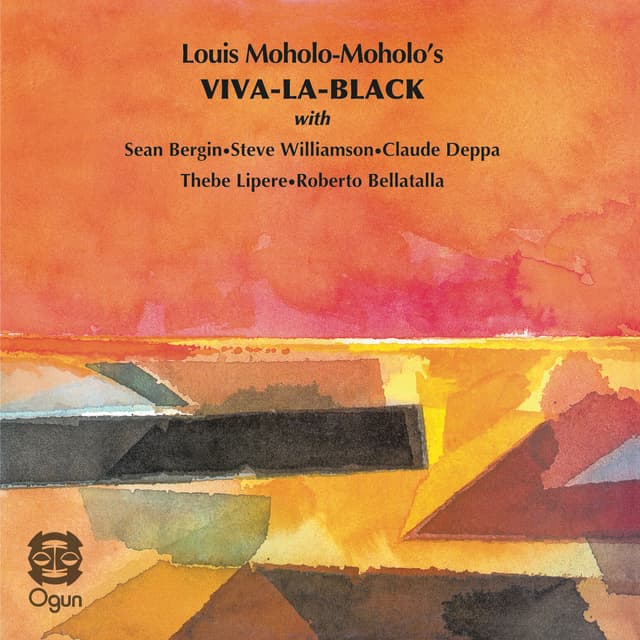 Album cover art for Louis Moholo's Viva La Black