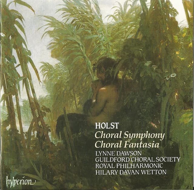 Album cover art for Holst: Choral Symphony - Choral Fantasia