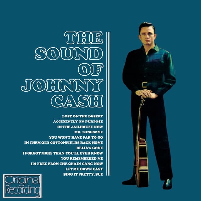 Album cover art for The Sound of Johnny Cash